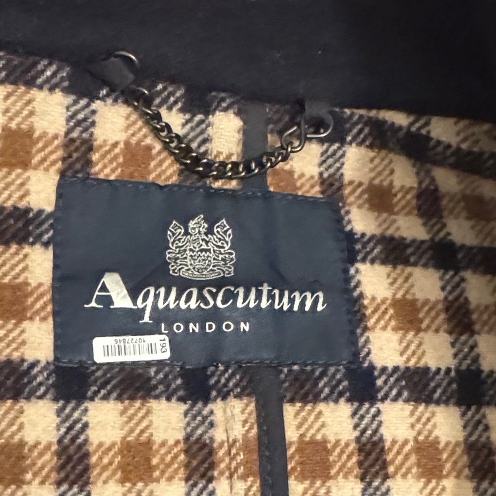 Aquascutum London Plaid Coat - Picture 2 of 7
